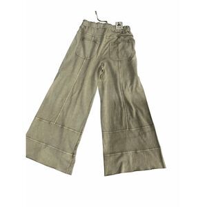 Brand New Easel Women’s Size Small Beige Palazzo Wide Leg Pants Casual